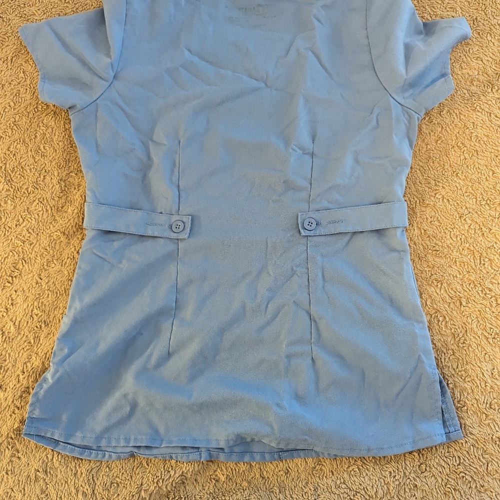 Grey's Anatomy Barco Ceil Blue scrub bundle small petite 3 sets plus bonus top - Picture 8 of 10